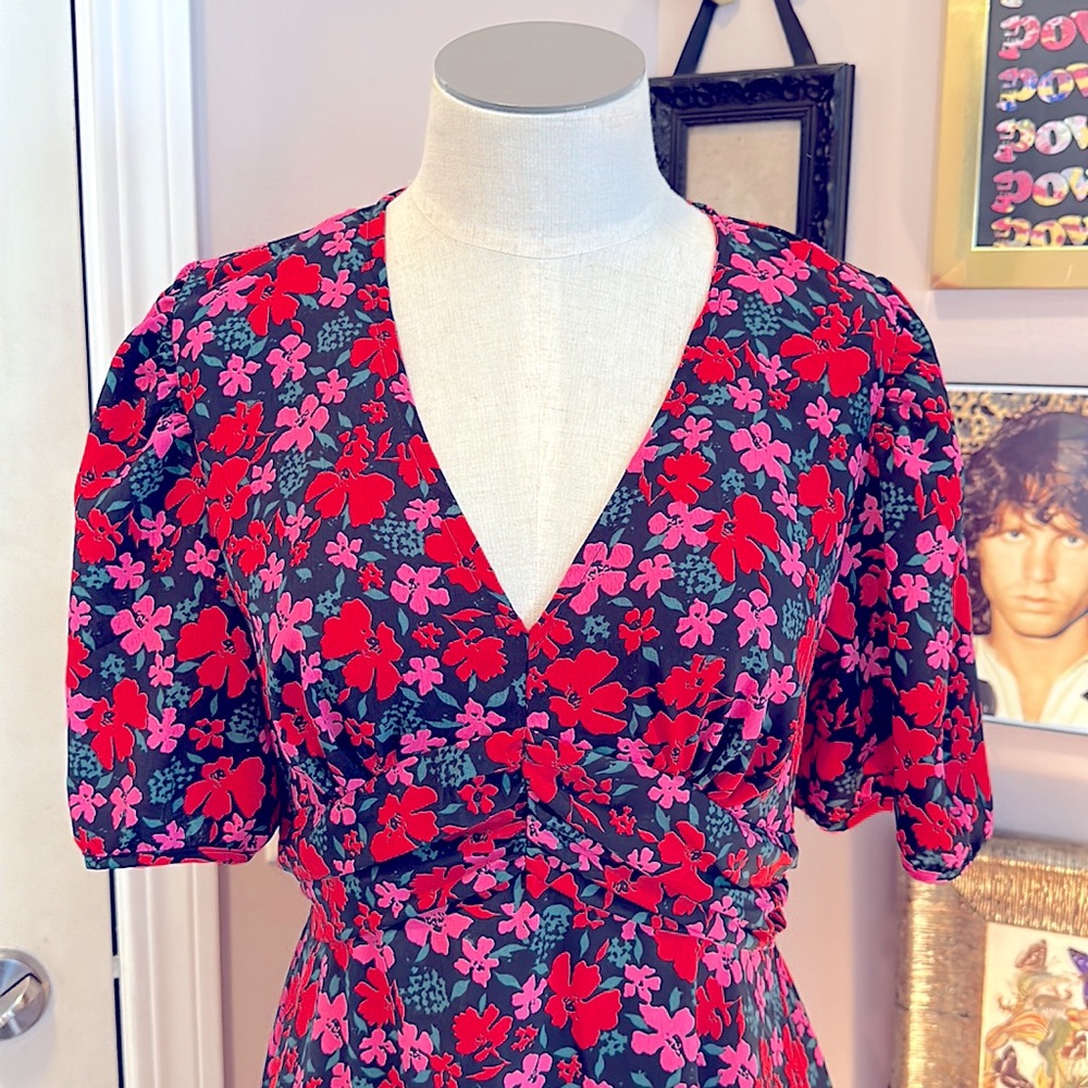 PRIMARK FLORAL PATTERN DRESS - Picture 3 of 7